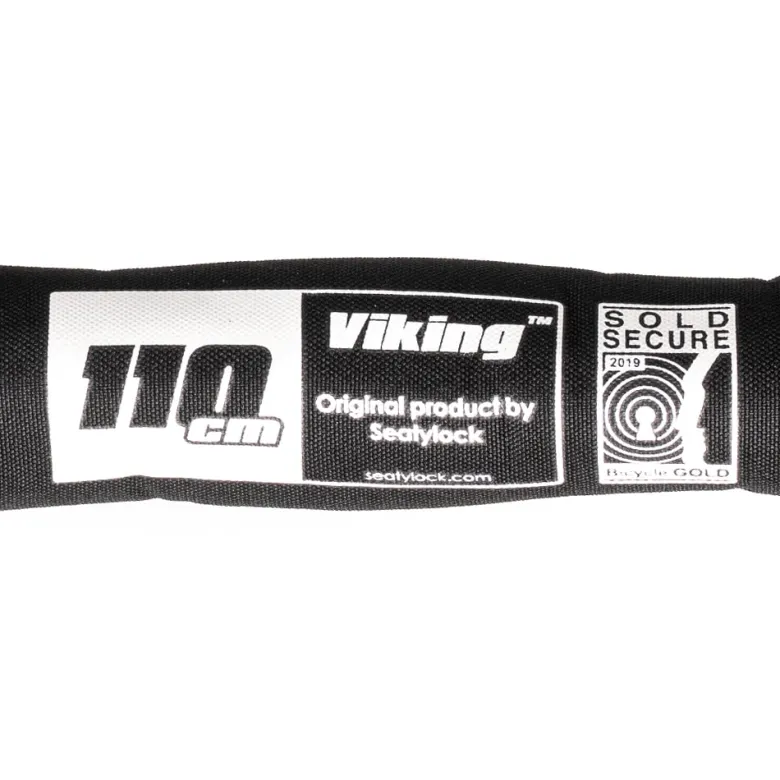 Seatylock Viking Kjettinglås Gold 110cm