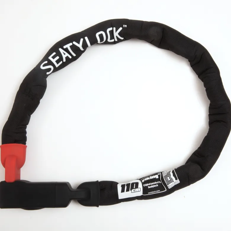 Seatylock Viking Kjettinglås Gold 110cm