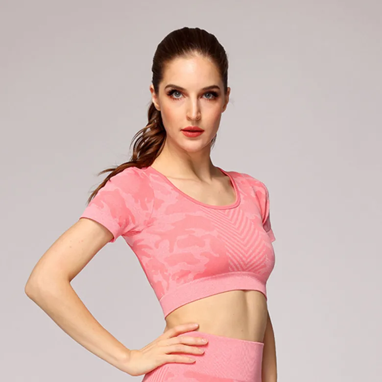 WTWM Camo Core Crop Top