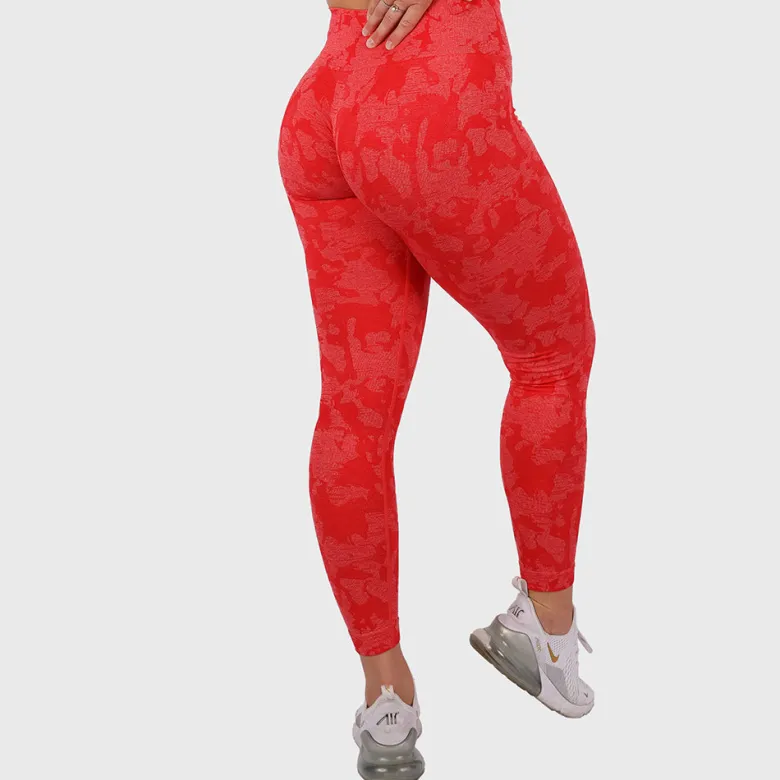 WTWM Camo Scrunch Seamless Tights