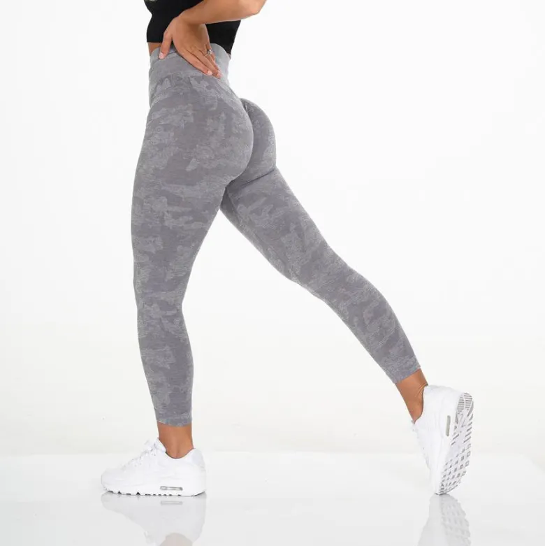 WTWM Comfy Camo Seamless Tights