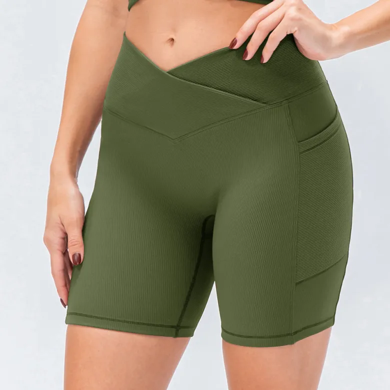 WTWM Cross Waist Shorts