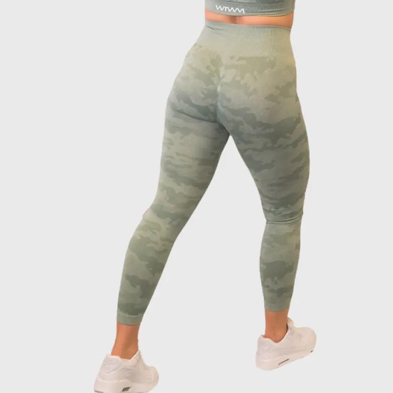 WTWM Forrest Camo Seamless Tights
