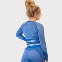 WTWM Miss Retro Crop Top Long Sleeve