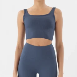 WTWM Ribbed Casual Sports BH/Crop