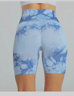 WTWM Tiedye Azure Seamless Shorts