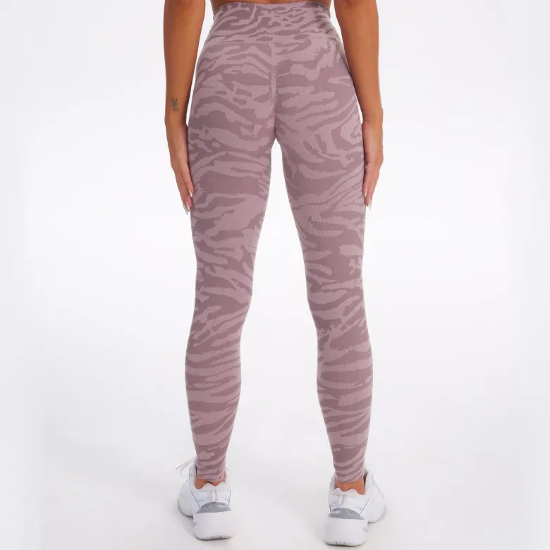 WTWM Zebra Vibe Seamless Tights