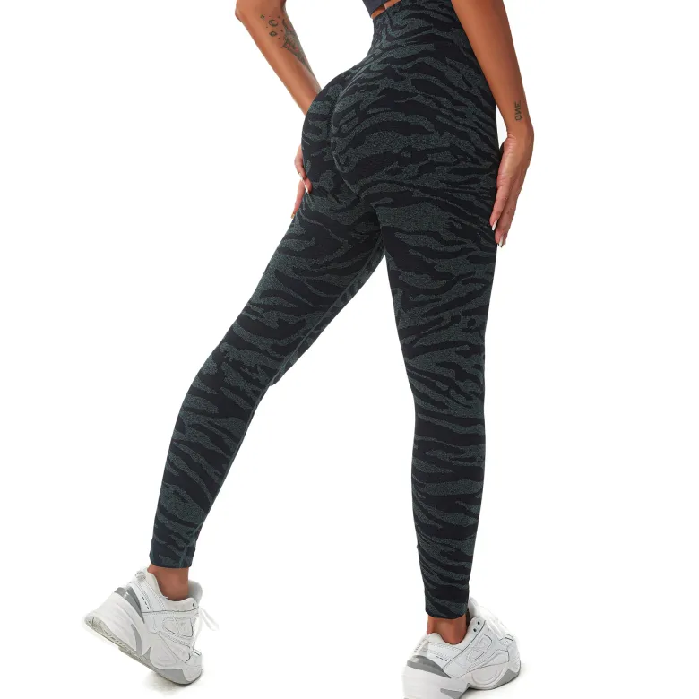 WTWM Zebra Vibe Seamless Tights